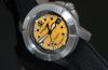 2006 Baume & Mercier 44mm "Capeland S XXL" MOA08319 1000m Diver's automatic date yellow carbon fibre dial in Titanium. Svc'd