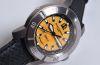 2006 Baume & Mercier 44mm "Capeland S XXL" MOA08319 1000m Diver's automatic date yellow carbon fibre dial in Titanium. Svc'd