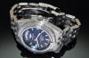 2003 Breitling 42mm Headwind Day-date Ref.A45355 500m automatic chronometer Blue dial in Steel. B&P