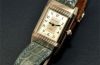 Jaeger LeCoultre, lady's "Reverso Duetto" in 18KWG with diamonds