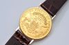 Vacheron Constantin, 35mm Métiers d'Arts "Openwork $20 Gold coin watch" skeleton manual winding Ref. 33059/000J-0000 in 18KPG