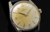 Circa 1950s Zenith, 34mm manual winding with sweep center seconds in yellow gold shell case and steel screw back