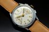C.1950s Baume & Mercier Geneve 34mm Ref.902 manual winding Chronograph with 2 counters in Chrome & Steel back