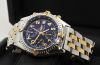 Breitling, 40mm "Chronomat" auto/date Chronograph Ref.B130501 in 18KYG & Steel