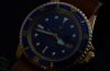 1982 Rolex 39mm late production Oyster Perpetual Date Submariner 200m Blue nipple dial Ref.1680 Chronometer in 18KYG with paper
