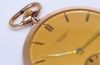 Rare Rolex C. Bucherer's 44.5mm Circa 1940s Open Face Pocket watch in Pink Gold Filled case