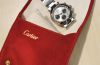 Cartier, 36mm "Pasha Chronograph" automatic date 2412 Panda dial in Steel