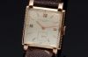 C.1939 Vacheron Constantin Ref.5 Rectangular Tank with fancy corrugated case band and manual winding in 18KPG