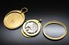 C.1970s Ebel Ref.54 Oval pocket watch 35x40mm manual winding in 18KYG with orig box