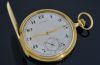 C.1927 Vacheron & Constantin 54mm Hunting case pocket watch with guilloché dial in 113g 18KYG. Archive cert