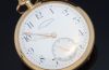 C.1924 Vacheron & Constantin Genève 49mm Chronometre Royal Open face pocket watch with white enamel dial in 18KYG. Orig Box/Cert