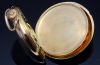 C.1924 Vacheron & Constantin Genève 49mm Chronometre Royal Open face pocket watch with white enamel dial in 18KYG. Orig Box/Cert