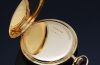 C.1924 Vacheron & Constantin Genève 49mm Chronometre Royal Open face pocket watch with white enamel dial in 18KYG. Orig Box/Cert