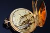 C.1924 Vacheron & Constantin Genève 49mm Chronometre Royal Open face pocket watch with white enamel dial in 18KYG. Orig Box/Cert