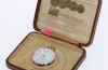 C.1920s Vacheron & Constantin Genève 49mm Chronometre Royal Open face pocket watch with white enamel dial in 18KYG with Orig Box