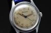 Helvetia C.1940s 32mm boy size manual winding in chromed and steel case