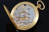 Patek Philippe, Geneve 48mm C.1975 heavy Hunter cased Pocket Watch Ref.883 porcelain white dial in 18KYG + Coat of Arms & chain