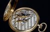 Patek Philippe & Cie, Geneva Switzerland 45mm Circa 1920s Art Deco Open Face Pocket Watch in polished 14KYG with small seconds