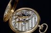 Patek Philippe & Cie, Geneva Switzerland 45mm Circa 1920s Art Deco Open Face Pocket Watch in polished 14KYG with small seconds