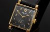 C.1937 Vacheron Constantin Rectangular Tank with fancy lugs manual winding in 18KYG. Archive cert