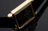 C.1937 Vacheron Constantin Rectangular Tank with fancy lugs manual winding in 18KYG. Archive cert