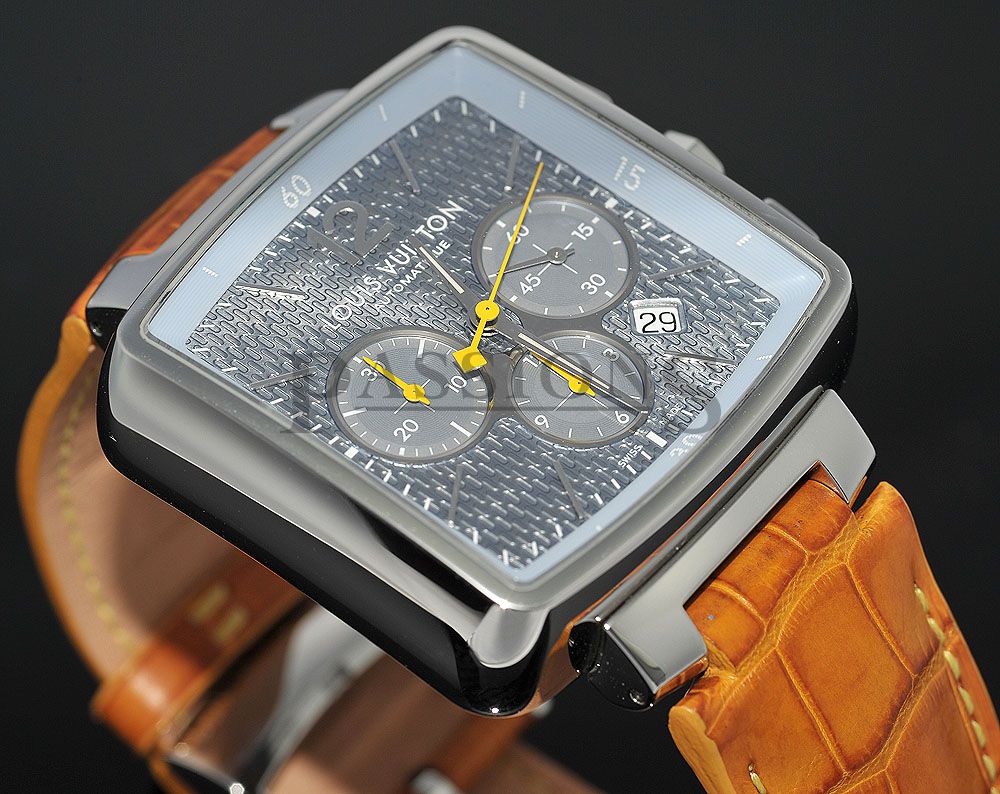 Louis Vuitton, &quot;Speedy Chronograph&quot; in Steel | Passions Watch Exchange - Singapore 2nd Hand ...