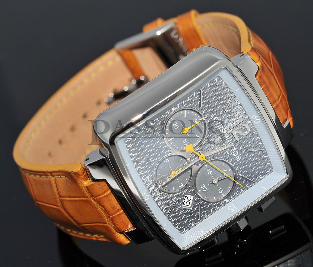 Louis Vuitton, &quot;Speedy Chronograph&quot; in Steel | Passions Watch Exchange - Singapore 2nd Hand ...