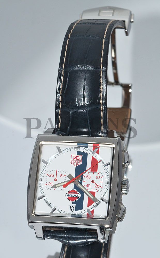 Tag Heuer Monaco Vintage Steve McQueen Chronograph L. Edition of 4000pcs in Steel Passions Watch Exchange Singapore s Premier Pre owned Watch Dealer