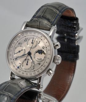 Chronoswiss "Lunar date" Chronograph in Steel