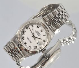 Rolex Oyster Perpetual "Datejust" in Steel & 18KWG