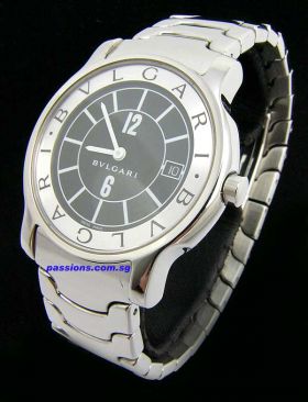 Bvlgari "Solotempo" in steel