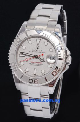 Rolex Oyster Perpetual Date "Yacht-Master" in Platinum & Steel 