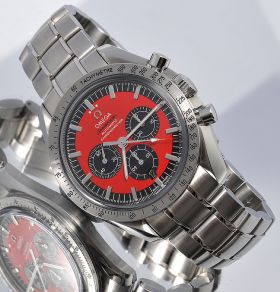 Omega "Speedmaster, M Schumacher, The Legend" Chronograph in Steel