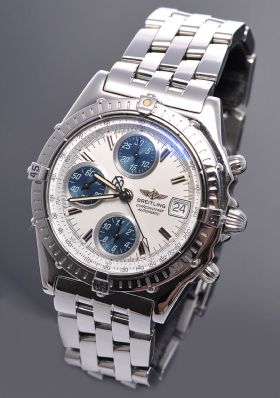 Breitling "Chronomat" Chronograph in Steel 