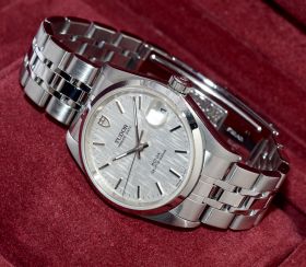 2004 Tudor 32mm "Prince Date" Ref.72000 Rotor Self-winding tapestry dial automatic in Steel