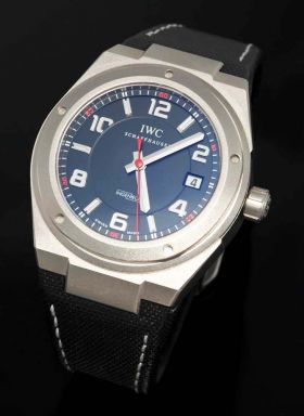 IWC, 42mm "Ingenieur Mercedes AMG" automatic & date in Titanium
