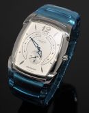 Parmigiani Fleurier "Kalpa XL 8-Days Hebdomadaire" manual winding date & power reserve in Steel