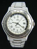 Ebel "Voyager, Worldtimer" in steel