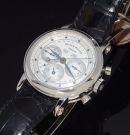 Prototype No.00 36mm Franck Muller Ref.7000CC MC 36 Chronograph complete calendar manual winding in Platinum. B&P