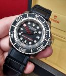 2013 Tudor 45mm Hydro 1200 Ref.25000 1200m diver's watch automatic date in Steel & Ceramic
