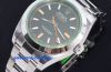 Rolex 40mm Oyster Perpetual "Milgauss" Green Glass chronometer ref.116400GV in Steel