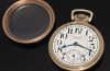Waltham "Vanguard 16 size" 23 jewels open face railway watch in 10KYGF