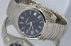 Ebel, 38mm "Classic Wave" quartz & date Ref.E9255F41 in Steel