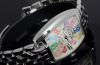 2013 Franck Muller medium size "Curvex Colour Dreams" Ref.7502 QZ quartz in Steel with bracelet. B&P