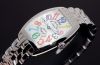2013 Franck Muller medium size "Curvex Colour Dreams" Ref.7502 QZ quartz in Steel with bracelet. B&P