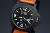 C.1999 Very rare Panerai, 44mm "Power Reserve" Pam0028 B series OP6526 Chronometer auto/date in Black PVD Steel. B&P
