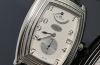 Parmigiani 35mm by 45mm "Ionica 8 Days" hand wind in Platinum