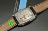 Parmigiani 35mm by 45mm "Ionica 8 Days" hand wind in Platinum