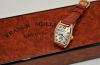 Franck Muller, 25mm Lady's "Cintree Curvex" Ref.1750 S6 in 18KPG with engraved hand wind movement