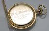 Patek Philippe & Cie, Geneva Switzerland 50mm Circa 1900 Open Face Pocket Watch in 14KYG with American Indian chief history